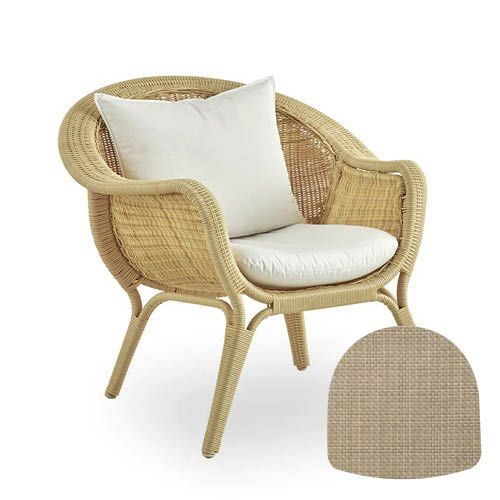 Sika-Design Hynde til Madame Exterior Lænestol 51x49 cm - A674 Michelangelo Latte