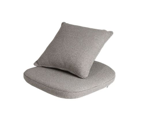 Cane-line Outdoor Moments Hyndesæt til Stol - Light Grey Focus Farvekode: YN146