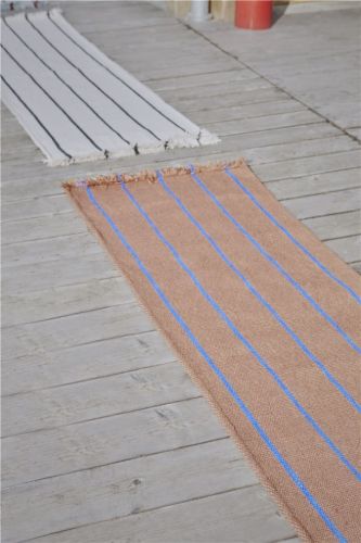 OYOY Lina Recycled Runner L: 220 cm - Karamell