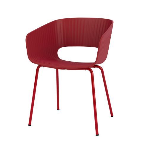 Montana Marée 401 Dining Spisebordsstol SH: 45,9 cm - 165 Beetroot