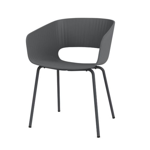 Montana Marée 401 Dining Spisebordsstol SH: 45,9 cm - 04 Anthracite