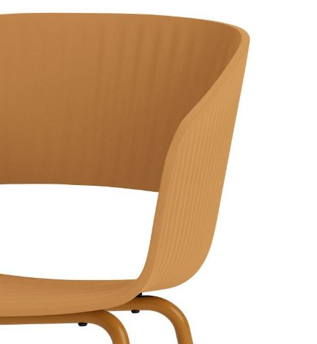 Montana Marée 401 Dining Esszimmerstuhl SH: 45,9 cm – 142 Amber