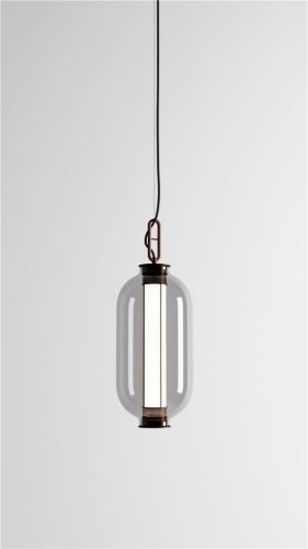 Parachilna Bai T Ba Ba Outdoor Pendel Ø: 27 cm - Dark Brown/Grey