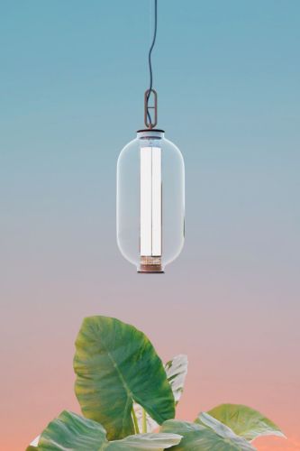 Außenanhänger Ø: 27 cm - Dunkelbraun/Transparent