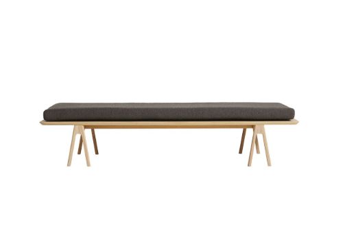 Woud Level Daybed L: 190 cm – Eg/Dunkelbraun