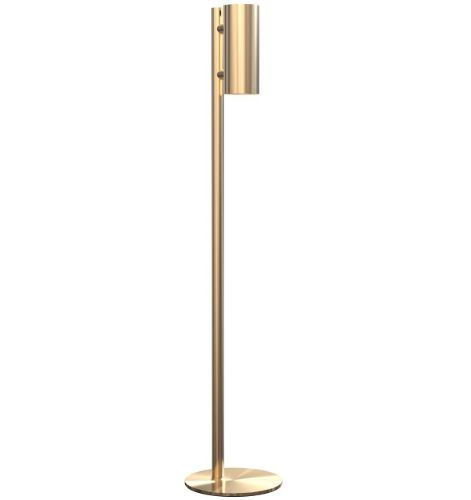 FROST NOVA2 Bodenständer für Spender H: 120 cm – Gebürstetes Gold