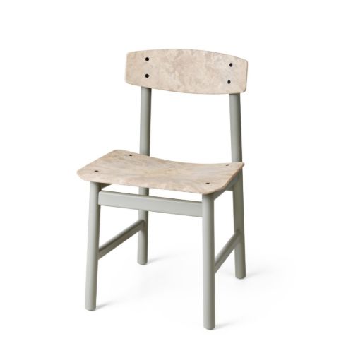 Mater Conscious Chair BM3162 SH: 46 cm - Grey Beech/Wood Grey