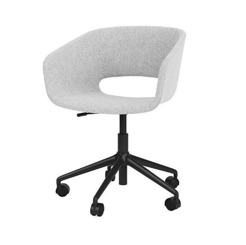 Montana Marée 405 Swivel Kontorstol på hjul SH: 40-52 cm - Hallingdal 116/Sort Aluminium