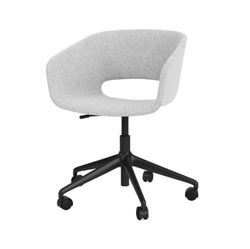 Montana Marée 406 Swivel Kontorstol på hjul SH: 40-52 cm - Hallingdal 116/Sort Genbrugsplast
