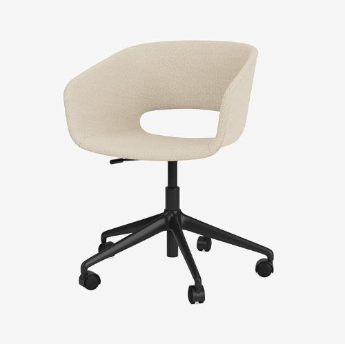 Montana Marée 406 Swivel Kontorstol på hjul SH: 40-52 cm - Hallingdal 200/Sort Genbrugsplast