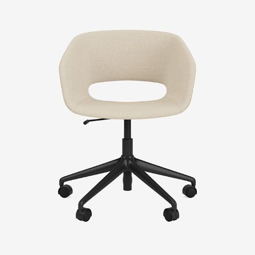 Montana Marée 406 Bürodrehstuhl auf Rollen SH: 40-52 cm - Hallingdal 200/Schwarz Recycelter Kunststoff