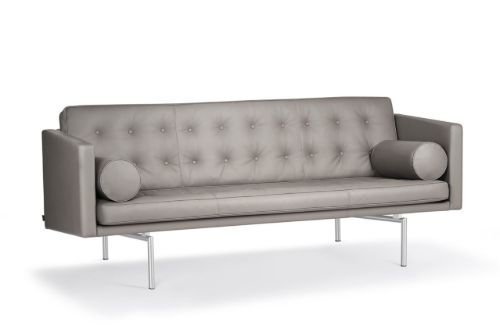 DUX Ritzy 3 Pers. Sofa L: 210 cm – Chrom/Elmo Soft 13087