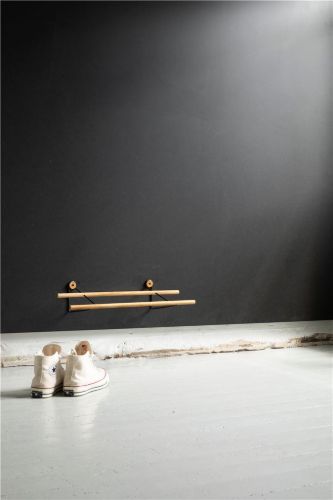 We Do Wood Schuhregal klein L: 60 cm – Eiche/Schwarz