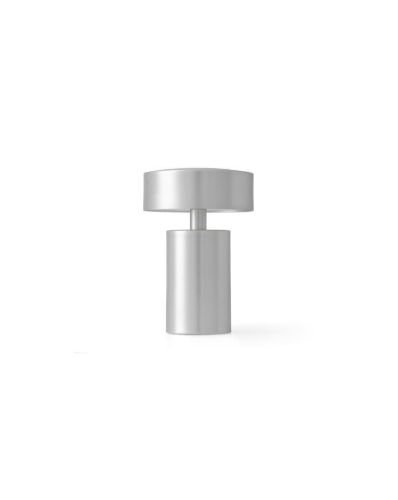 Audo Copenhagen Column Table Lamp Portable Ø: 12 cm - Aluminium