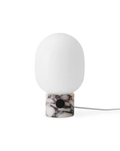 Audo Copenhagen JWDA Bordlampe Ø: 19 cm - Rose Marble Calacatta Viola