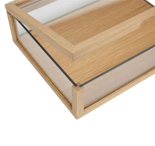 Hübsch View Display Box Large 30x80 cm - Natur