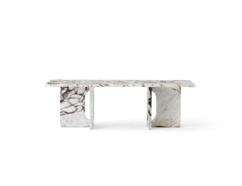 Audo Copenhagen Androgyne Lounge Table 120x45 cm - Calacatta Viola