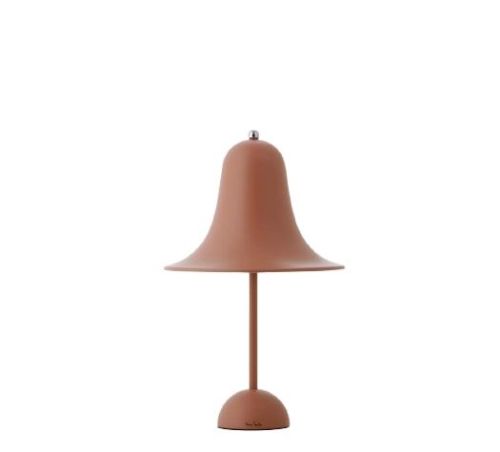 Verpan Pantop Ø: 23 cm Bordlampe H: 38 cm - Matt Terracotta