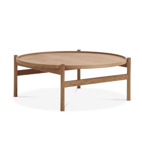 Brdr. Krüger HB Sofabord Ø: 100 cm - Olieret Kirsebær