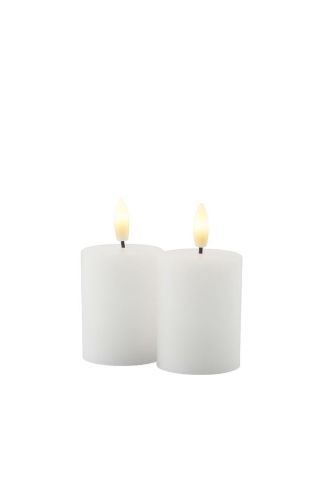 Sirius Sille Ø: 7,5 cm Sæt af 3 stk. - White