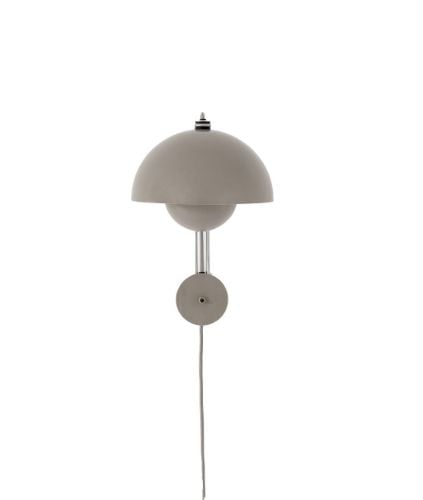 &Tradition Flowerpot VP8 Væglampe Ø: 23 cm - Grey Beige