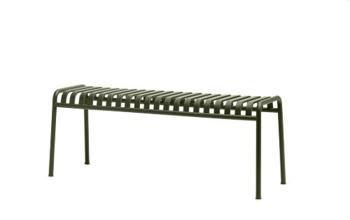 HAY Palissade Bench L: 120 cm - Olive