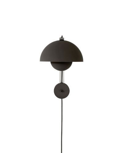 &Tradition Flowerpot VP8 Væglampe Ø: 23 cm - Matt Black
