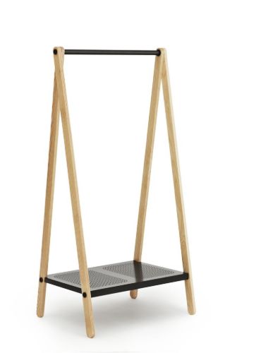 Normann Copenhagen Toj Clothes Rack Small - Grey H 160 x L784x D 59,5