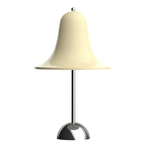 Verpan Pantop Portable Lamp Ø: 18 cm - Metal/Cream White 