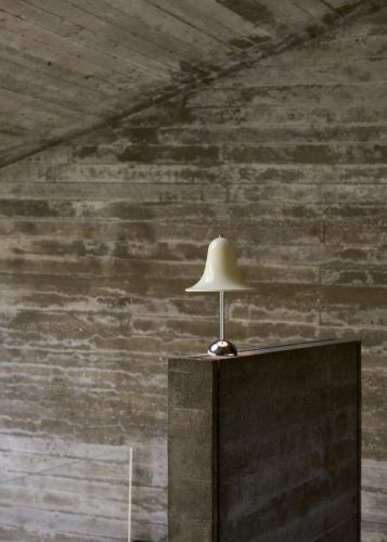Verpan Pantop Tragbare Lampe Ø: 18 cm - Metall/Cremeweiß