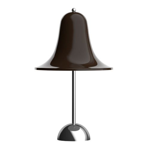 Verpan Pantop Portable Lamp Ø: 18 cm - Metal/Pitch Brown