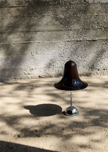 Verpan Pantop Tragbare Lampe Ø: 18 cm - Metall/Pechbraun