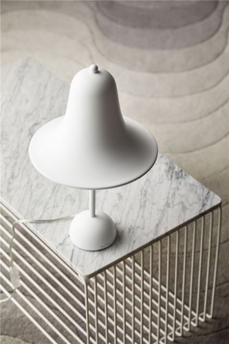 Verpan Pantop Ø23 Tischleuchte H: 38cm - Mattweiß