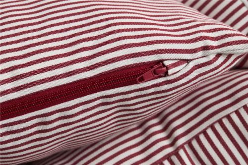 HAY Hundebett Mittel 26x65x78 cm - Rot/Weiß