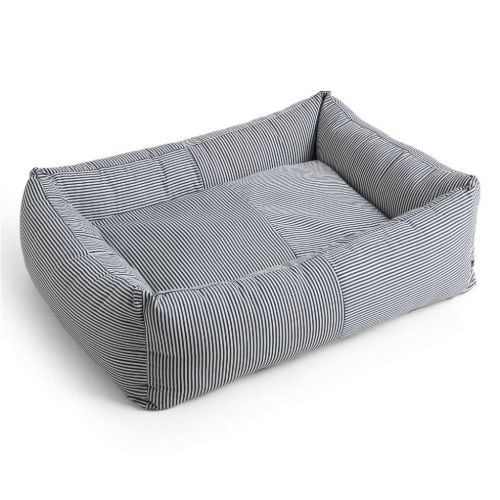 HAY Dog Bed Large 30x75x96 cm - Blue/White 