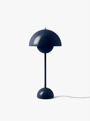 &Tradition Flowerpot VP3 Bordlampe H: 50 cm - Steel Blue