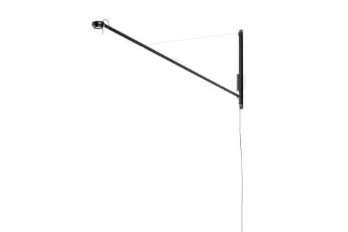 HAY Fifty-Fifty Wall L: 187 cm - Soft Black OUTLET