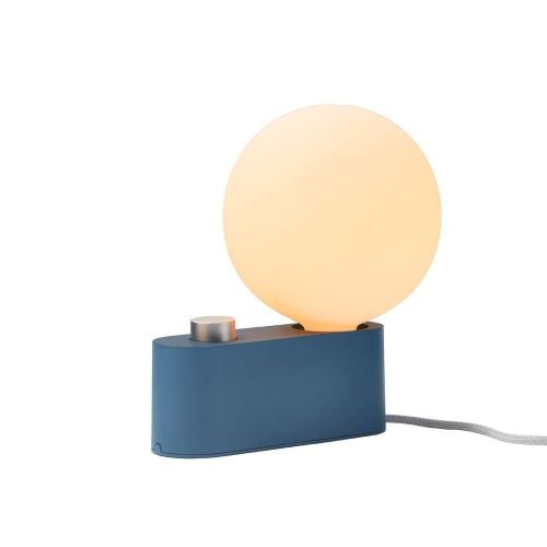 Tala Alumina Table/Wall Lamp with Sphere IV Bulb EU H: 24 cm - Sapphire OUTLET