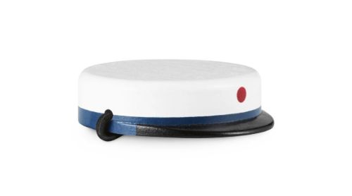 Kay Bojesen Studenterhue Mini 2,6x0,7x2,4 cm - Blå/Bøg OUTLET