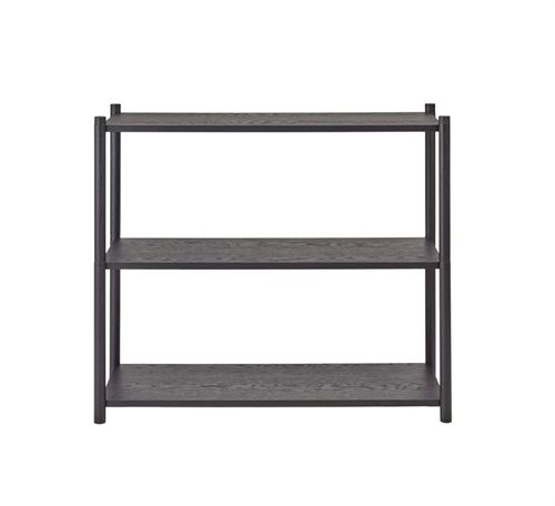 Gejst Sceene Bookcase A 93x82 cm - Black Oak OUTLET
