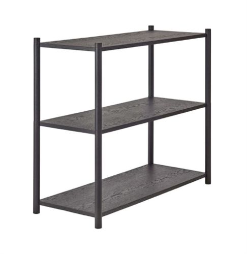 Gejst Sceene Bücherregal A 93x82 cm - Schwarze Eiche OUTLET