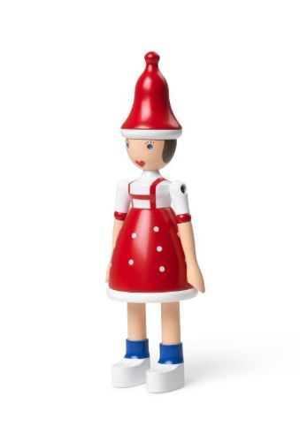 Kay Bojesen Weihnachtslise H: 17,5 cm - Rot/Weiß/Blau