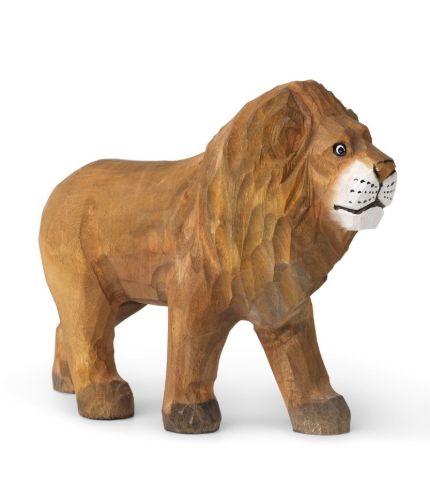 Ferm Living Animal Hand-Carved H: 11,5 cm - Lion