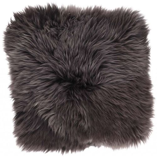 Natures Collection Seat Cover New Zealand Sheepskin Long Wool Square 37x37 cm - Walnut OUTLET