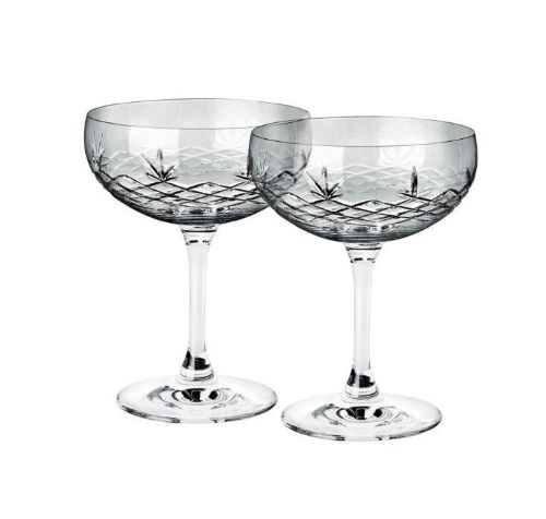 Frederik Bagger Crispy Gatsby Champagneskåle 2 stk 30 cl - Dark/Røget OUTLET