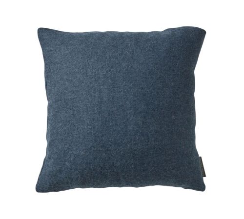 UDGÅR med lager Silkeborg Uldspinderi Cusco Pude 60x60 cm - Denim Blue OUTLET