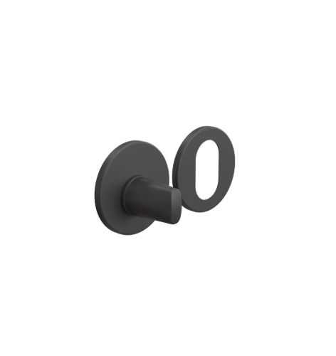 FROST Architectural Hardware HB203 Cylinder Vrider Sæt - Mat Sort OUTLET