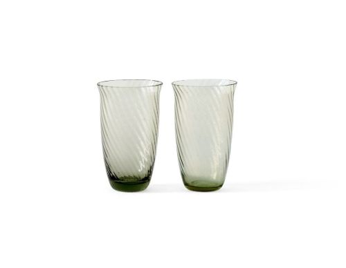 &Tradition SC60 Collect Drinking Glass 2 stk Small 165 ml - Moss OUTLET