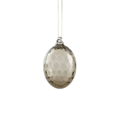 Kodanska Danish Summer Easter Egg Ø: 6,5 cm - Black Smoke OUTLET