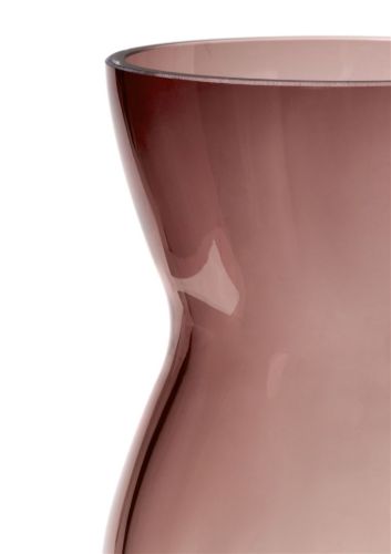 Holmegaard Calabasas Vase H: 21 cm - Burgund